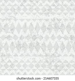 vector seamless gray Indian motifs grunge background paper  eps10
