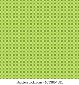 Vector Seamless green pattern from squares. 