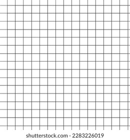 Vector - Seamless grid,Lines pattern abstract seamless on white background, Grid paper used for notes or decoration.