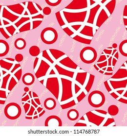 Vector. Seamless grunge new year texture 512