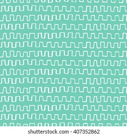 Vector Seamless hand drawn Abstract Geometric Tiling Line Pattern Background