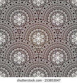 Vector Seamless Hand Drawn Doodle Pattern, fully editable eps 10 file with transparency effects 