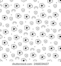 Vector seamless Hand drawn pattern.