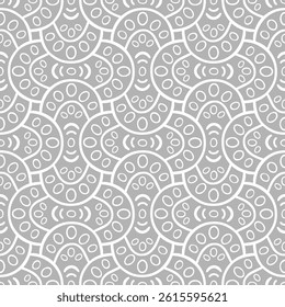 Vector seamless hand drawn pattern, fish scale print. Beautiful asian style design for textile, backgrounds, wallpaper, wrapping paper.