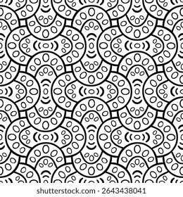 Vector seamless hand drawn pattern, fish scale print. Beautiful asian style design for textile, backgrounds, wallpaper, wrapping paper.