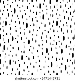 Vector Seamless Hand drawn pattern.Hand drawn texture and brush.