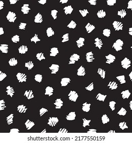 Vector Seamless Hand Drawn Scribble Pattern. Minimal Artistic Sketch Endless Print. Collection of Simple Graphic Doodle Elements Designs for Textile,  Wallpaper , Backgrounds. 