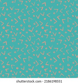 Vector Seamless Hand Drawn Scribble Pattern. Minimal Artistic Sketch Endless Print. Collection of Simple Graphic Doodle Elements Designs for Textile,  Wallpaper , Backgrounds. 