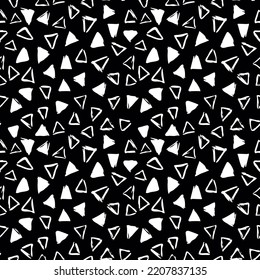 Vector Seamless Hand Drawn Scribble Pattern. Minimal Artistic Sketch Endless Print. Collection of Simple Graphic Doodle Elements Designs for Textile,  Wallpaper , Backgrounds. 