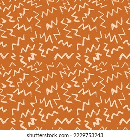 Vector Seamless Hand Drawn Scribble Pattern. Minimal Artistic Sketch Endless Print. Collection of Simple Graphic Doodle Elements Designs for Textile,  Wallpaper , Backgrounds. 