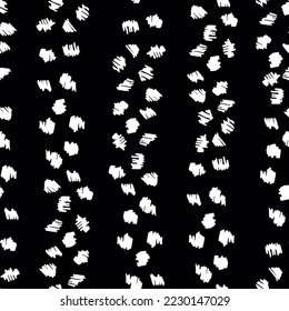 Vector Seamless Hand Drawn Scribble Pattern. Minimal Artistic Sketch Endless Print. Collection of Simple Graphic Doodle Elements Designs for Textile,  Wallpaper , Backgrounds. 