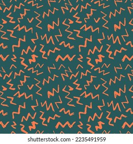 Vector Seamless Hand Drawn Scribble Pattern. Minimal Artistic Sketch Endless Print. Collection of Simple Graphic Doodle Elements Designs for Textile,  Wallpaper , Backgrounds. 