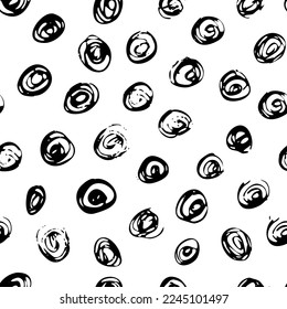 Vector Seamless Hand Drawn Scribble Pattern. Minimal Artistic Sketch Endless Print. Collection of Simple Graphic Doodle Elements Designs for Textile,  Wallpaper , Backgrounds. 