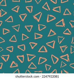 Vector Seamless Hand Drawn Scribble Pattern. Minimal Artistic Sketch Endless Print. Collection of Simple Graphic Doodle Elements Designs for Textile,  Wallpaper , Backgrounds. 