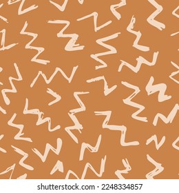 Vector Seamless Hand Drawn Scribble Pattern. Minimal Artistic Sketch Endless Print. Collection of Simple Graphic Doodle Elements Designs for Textile,  Wallpaper , Backgrounds. 