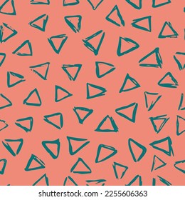 Vector Seamless Hand Drawn Scribble Pattern. Minimal Artistic Sketch Endless Print. Collection of Simple Graphic Doodle Elements Designs for Textile,  Wallpaper , Backgrounds. 