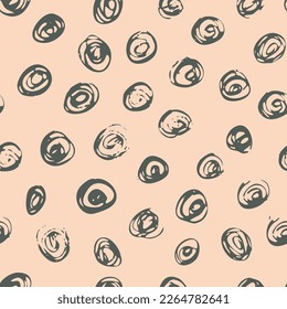 Vector Seamless Hand Drawn Scribble Pattern. Minimal Artistic Sketch Endless Print. Collection of Simple Graphic Doodle Elements Designs for Textile,  Wallpaper , Backgrounds. 