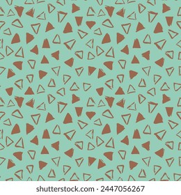 Vector Seamless Hand Drawn Scribble Pattern. Minimal Artistic Sketch Endless Print. Collection of Simple Graphic Doodle Elements Designs for Textile,  Wallpaper , Backgrounds. 