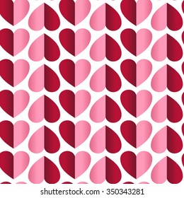 vector seamless heart pattern