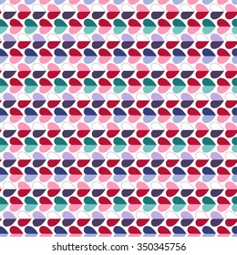 vector seamless heart pattern