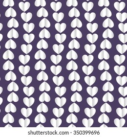 vector seamless heart pattern