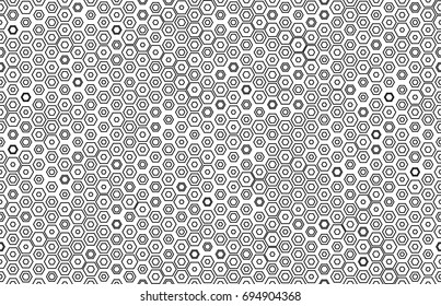 Vector seamless hexgon pattern illustration. Decorative backdrop for wall or cover of anything.