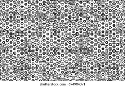 Vector seamless hexgon pattern illustration. Decorative backdrop for wall or cover of anything.