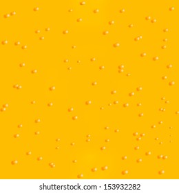 Vector seamless honey pattern with bubbles