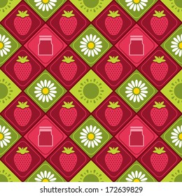 Vector seamless icon pattern. Suitable for posters and prints, wallpaper, textiles, scrap-booking, gift wrap and packaging. 8 EPS