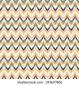 vector seamless ikat ethnic pattern boho design geometric style textile zigzag