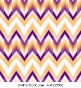Vector seamless ikat ethnic pattern. Boho design. Ethnic Colored seamless zigzag patten