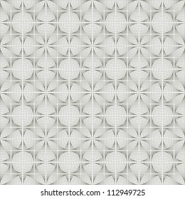 Vector seamless illustration of tangier grid, abstract guilloche background