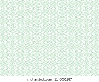 Vector Seamless Illustration of Tangier Grid, Abstract Guilloche Background