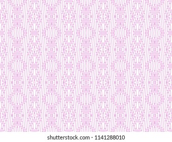 Vector Seamless Illustration of Tangier Grid, Abstract Guilloche Background