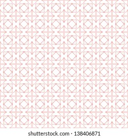 Vector Seamless Illustration of Tangier Grid, Abstract Guilloche Background