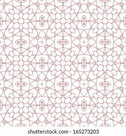 Vector Seamless Illustration of Tangier Grid, Abstract Guilloche Background