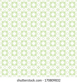 Vector seamless illustration of tangier grid, abstract guilloche background