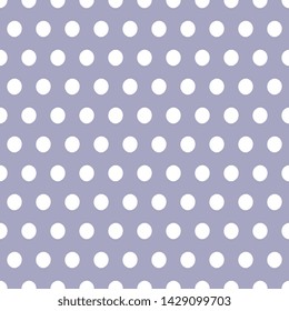 Vector seamless illustration of white peas on a purple background. Simple Minimalistic Illustration. Beautiful tile, wrapping, textile, cards, wallpaper design.
