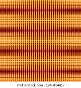 Vector, Seamless, Image from A Kind of Stylized Yellow-Red Lattice