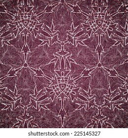 Vector seamless kaleidoscope pattern for your backdrop
