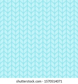 Vector seamless knitted pattern.  Natural fabric fibers