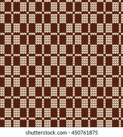  vector seamless knitted pattern for a sweater