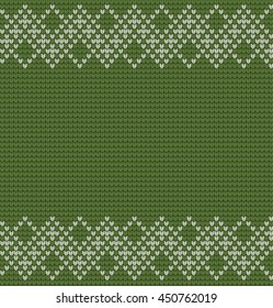  vector seamless knitted pattern for a sweater