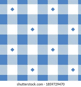 Vector seamless knitted pattern. Textile cage for design