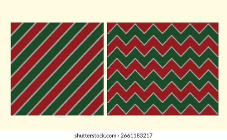 Padrão de listras de malha sem costura de vetor.