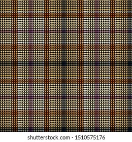 vector seamless knitted textile plaid check