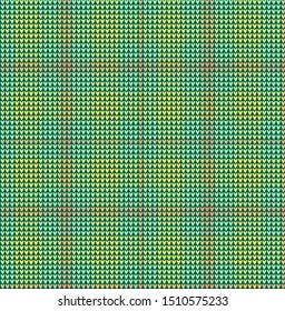 vector seamless knitted textile plaid check