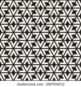 Vector seamless lattice pattern. Modern stylish texture with monochrome trellis. Repeating geometric grid. Simple graphic design background. 