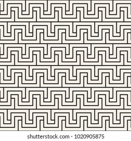 Vector seamless lattice pattern. Modern stylish texture with monochrome trellis. Repeating geometric grid. Simple graphic design background.
