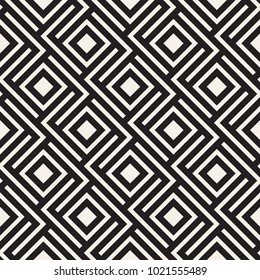 Vector seamless lattice pattern. Modern stylish texture with monochrome trellis. Repeating geometric grid. Simple graphic design background.

